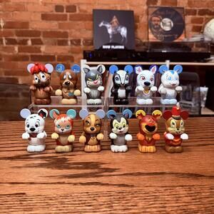 Disney Vinylmation Animal Character Collectible Figures Set